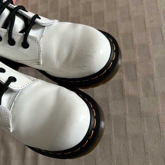 Dr. Martens 1460 Patent Leather Lace Up Combat Boots - Picture 13 of 13